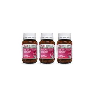 Max Biocare RED-LIFE for Women 3Pack